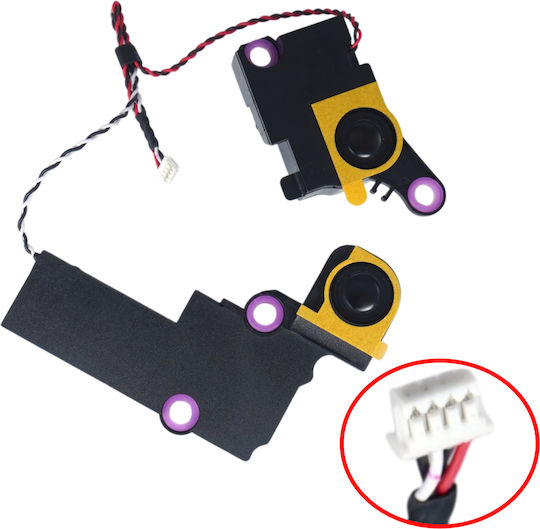 Speaker Set Pair for Laptop Samsung Np270e5e Np270e4e Np275e4e 270e5v 270e5j 270e4v 270e4c 270e4e Np270e5g-k07fr Np270e5e-k02gr Np270e5e-k03fr Ba96-06460a Speakers Left+Right Code 1-spkr196