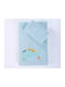 Nef-Nef Homeware Set of baby towels 2pcs Pacific Blue Weight 420gr/m²