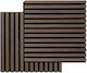 Audiodesigner Square Audio Treatment Panel (2 Pieces) 52cm x 52cm x 22mm in Brown Color