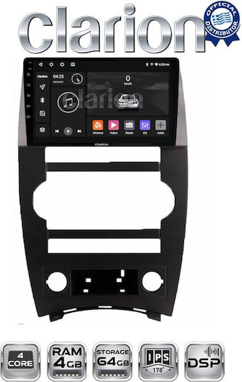 Clarion Ηχοσύστημα Αυτοκινήτου για Jeep Commander 2007 > 2009 (Bluetooth/USB/WiFi/GPS/Apple-Carplay/Android-Auto)