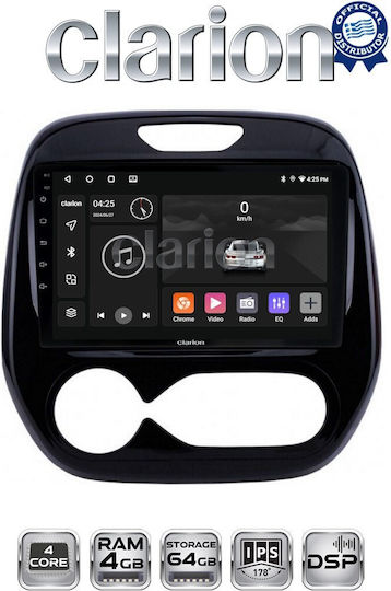 Clarion Car Audio System for Renault Captur 2013 (Bluetooth/USB/WiFi/GPS/Apple-Carplay/Android-Auto)