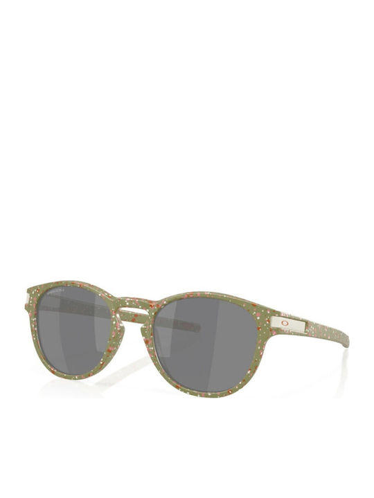 Oakley Latch Herren Sonnenbrille mit Grün Kunst...