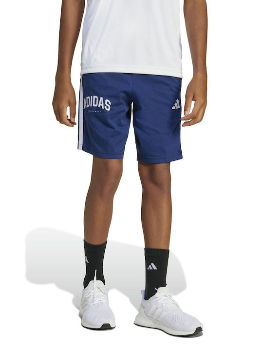 Αθλητικό Παιδικό Σορτς/Βερμούδα 3-stripes Μπλε