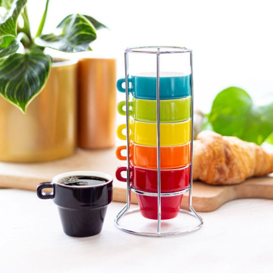 Pylones Kaffee Tassen Set 6Stücke