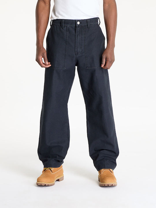 Obey Bigwig Baggy Utility Pant Anthracite Faded Wash