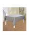 Kitchen Tablecloth Grey Damask Design 240x140cm