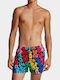 Costum De Baie Bărbați Pantaloni Scurți Multicolor