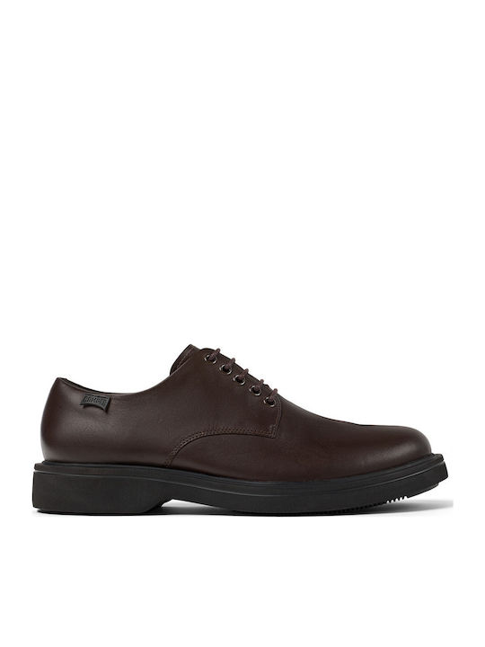 Norman Pantofi Casual Pentru Bărbați Din Piele Maro