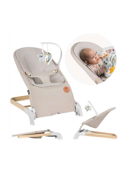 Lionelo Lilac Χειροκίνητο Relax Μωρού Beige Sand