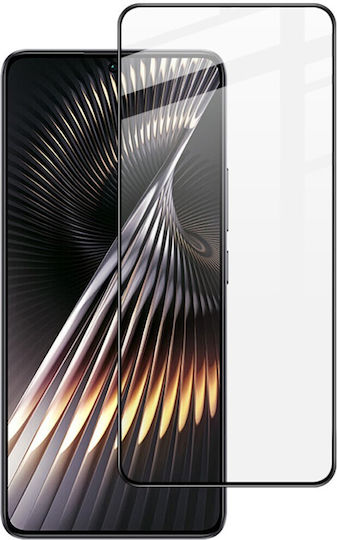 Imak Pro+ Series Full Tempered Glass Compatible with Xiaomi Poco X7 Pro 5g Black