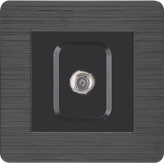 Priză TV Conector F Illuminon Selena Grafit