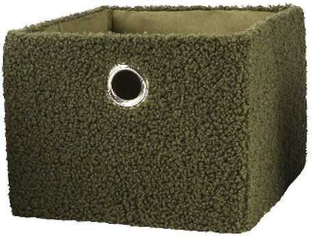 Kaemingk Storage Basket Fabric Green 20x25x16cm 1pcs