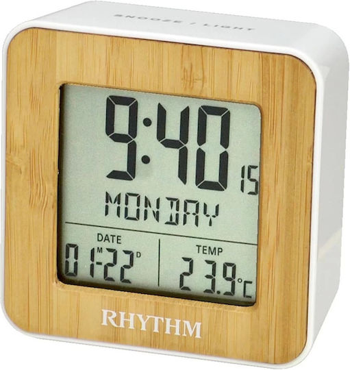 Дигитален настолен часовник Rhythm Lct085nr03