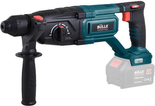 Bulle Impact Demolition Hammer Battery Brushless 18V Solo with Chuck SDS Plus 633376