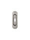 Roline Κ302 Χούφτα Συρόμενης Τρύπα Ορείχαλκο Old Silver 32x120mm