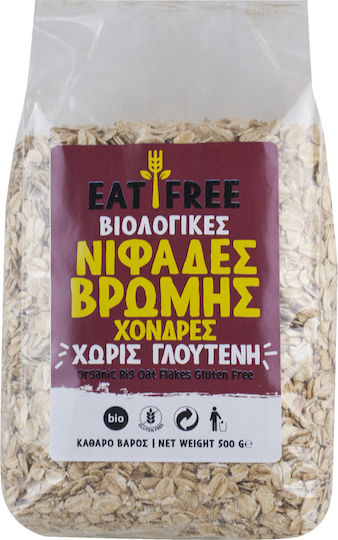 Безглутенови дебели овесени ядки 500g Eat Free Bio Eatfree