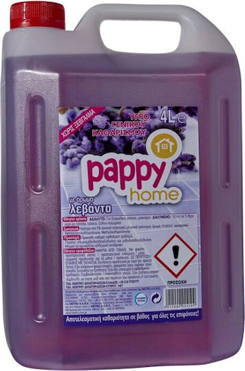 Pappy Home Υγρό Γενικού Καθαρισμού Λεβάντα 4lt 6-55417