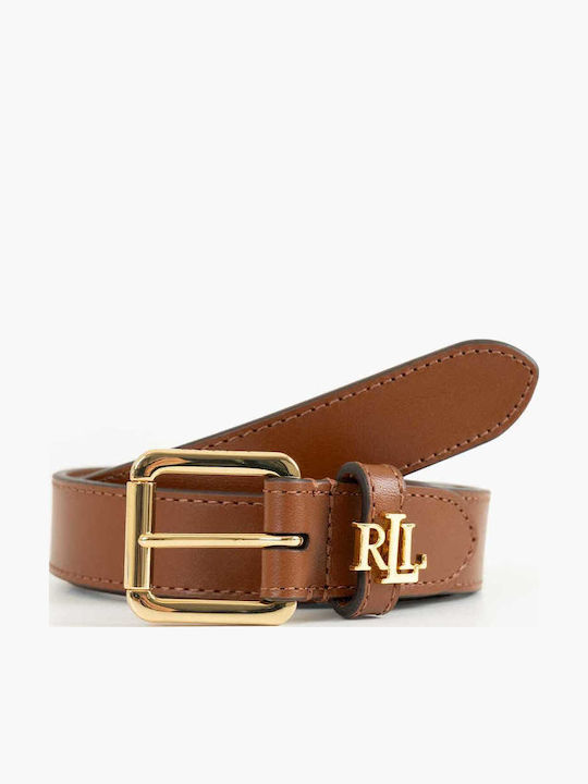 Ralph Lauren Leather Women's Belt Tabac Brown