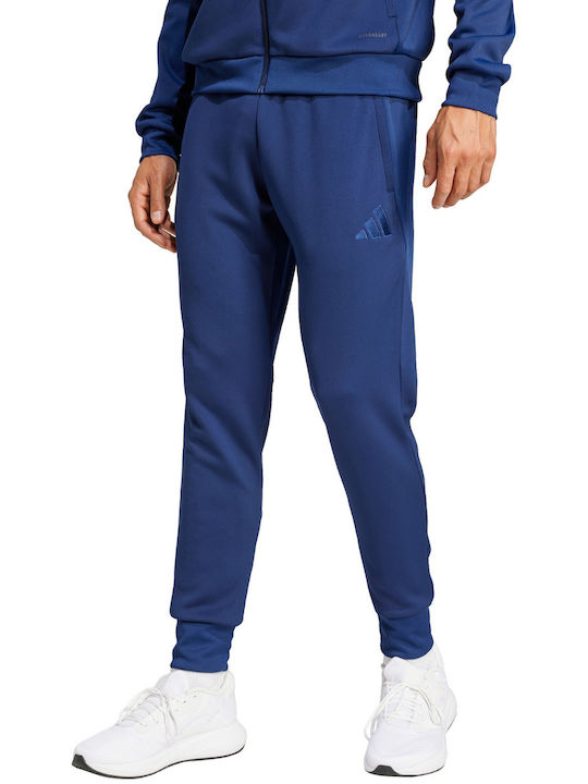 Tiro 25 Jogginghose Glänzend mit Gummizug Navy Blue