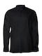 Long-sleeved Linen Shirt Black