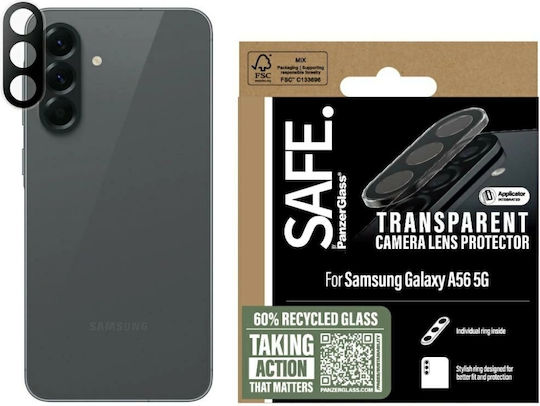 PanzerGlass Rings Camera Protection Tempered Glass Transparent for the Samsung Galaxy A56 5G SARRITRG38380