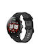 Λουράκι Σιλικόνης Μαύρο (Amazfit Stratos)