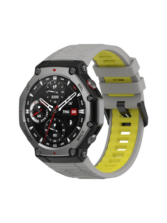 Armband Silikon Gray (Amazfit T-Rex 3)