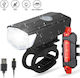 ACP 2047077 Rechargeable Bicycle Lights Set For Dynamo