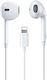 WK YB03 Handsfree cu două căști cu mufă Lightning Alb