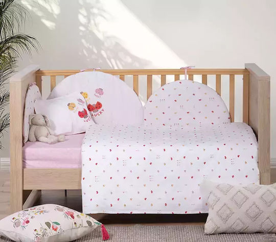 Nef-Nef Homeware Lady Bug Πάντα Κλασική Εσωτερική Εκρού 40x187cm
