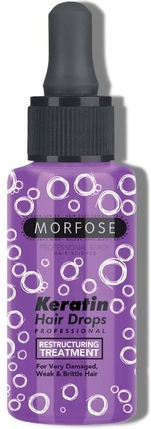 Morfose Keratin Hair Drops Serum Μαλλιών για Λείανση & Θρέψη 100ml