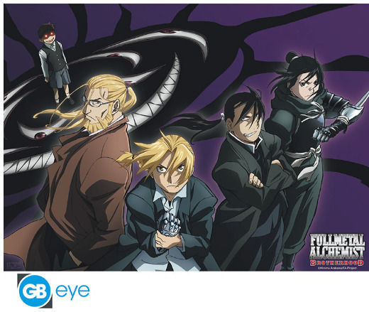 Плакат Fullmetal Alchemist Brotherhood Гордост 52x38см