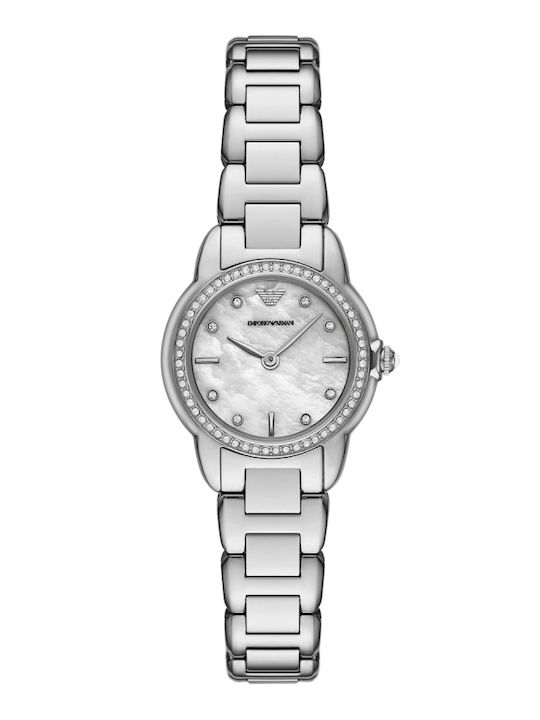 Emporio Armani Women's Watch with Silver Metal Bracelet
