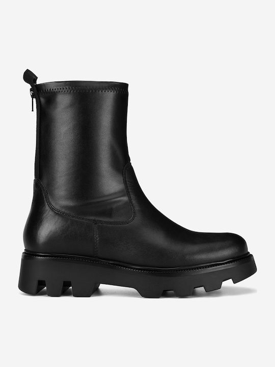 Stiefeletten Damen Schwarz