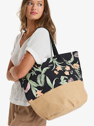 Roxy Waikiki Life Fabric Beach Bag Gray