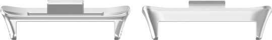 Verbinder Edelstahl Xiaomi Redmi Watch 4 20mm Silber