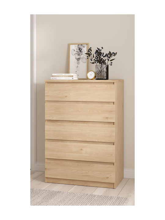 Συρταριέρα Креватокамарас Дървена Jackson Hickory 77x50x111.3бр