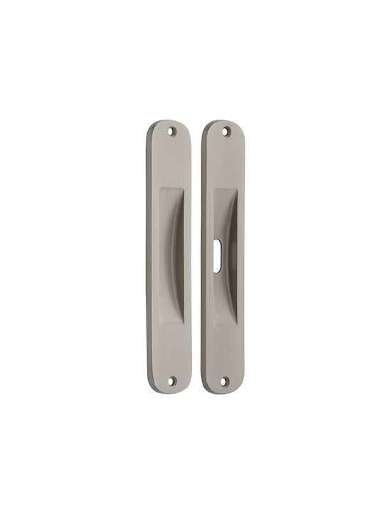 Sliding Door Handles Zogometal Nickel Matte 219 Without Hole