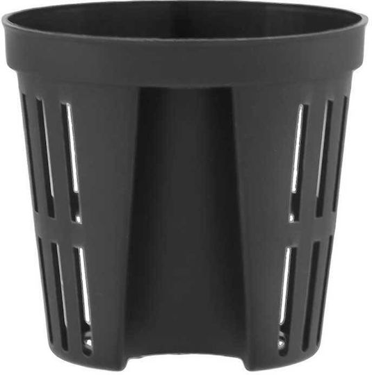 Leni Design Γλάστρα Πλαστική Μαύρη 5x5x5εκ.
