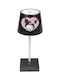 Dekorative Lampe Schwarz