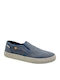 Πάνινα Ανδρικά Slip-On Μπλε