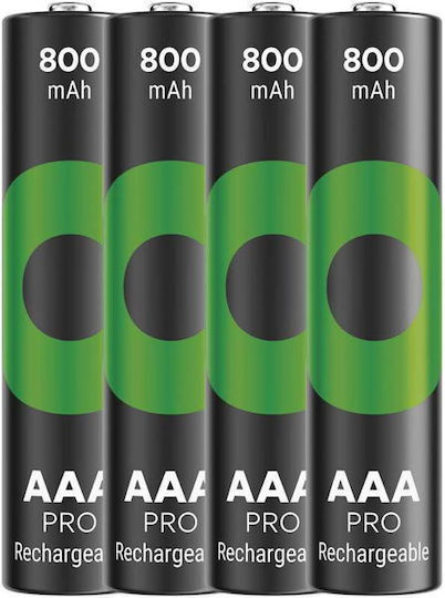 Genius Pack Επαναφορτιζόμενες Μπαταρίες AAA 800mAh 4τμχ