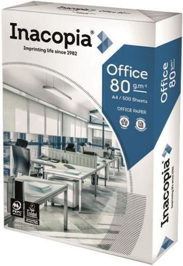 Inacopia Χαρτί Εκτύπωσης A4 80gr/m² 500 φύλλα