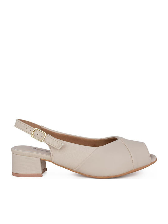 Piccadilly Peeptoe Pumps mit Riemchen & flacher...