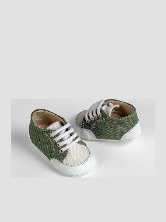 Ever Kid Βαπτιστικά Δερμάτινα Sneakers Αγκαλιάς...