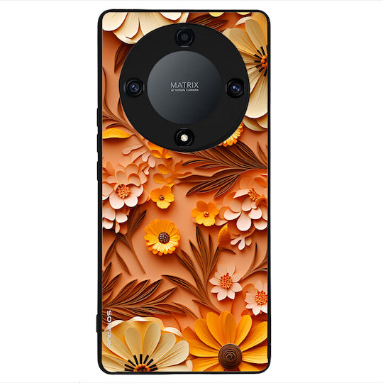 Θήκη Sonique 3d Flower Series Honor Magic5 Lite 5g Πορτοκαλί
