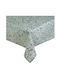 JumT Tablecloth Grey Blue Paisley Beige 180x140cm