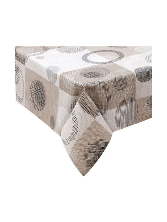 JumT Tablecloth Coffee 180x140cm