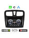 Kirosiwa Car Audio System for Dacia Logan 2012 2019 (Bluetooth/USB/WiFi/GPS) with Touch Screen 9"