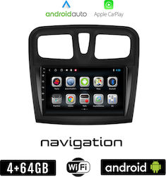 Booma Car Audio System for Dacia Logan 2012 2019 with Bluetooth USB and GPS